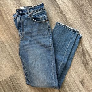 Abercrombie Women’s jeans, “The 90s Slim Straight, ultra high rise”